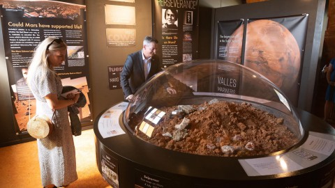 Mars exhibition opens at Stonehenge Aotearoa