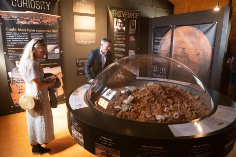 Mars exhibition opens at Stonehenge Aotearoa